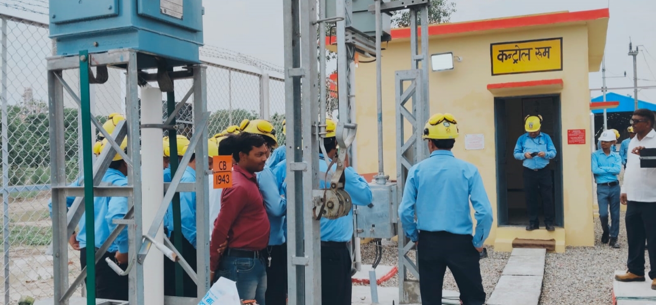 TRD work i.c.w. Provision of Circuit breaker for Yara siding at Babrala for loading/unloading.